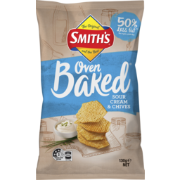 Photo of Smith's Oven Baked Sour Cream & Chives 130g