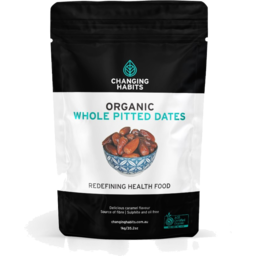 Photo of CHANGING HABITS Organic Pitted Dates 1kg