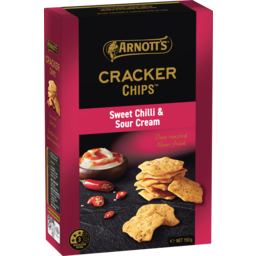 Photo of Arnott's Cracker Chips Sweet Chilli & Sour Cream 150g