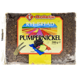 Photo of Bolletje Rye Bread Pumpernickel 500g