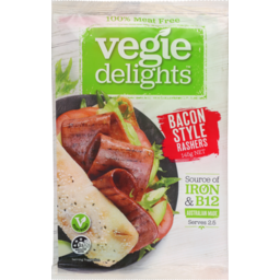 Photo of Vegie Delights Plant Based Bacon Style Rashers 145g