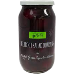 Photo of The market grocer Beetroot Salad Quarters 1kg