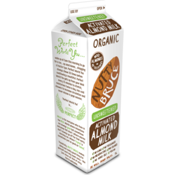 Photo of Nutty Bruce Organic Activated Almond Milk Unsweetened Fresh Milk 1L