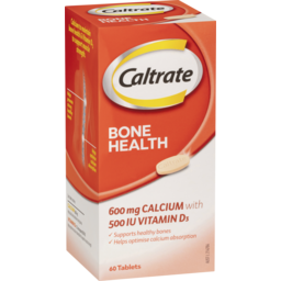 Photo of Caltrate 600 Mg With 500iu Vitamin D 60 Tablets