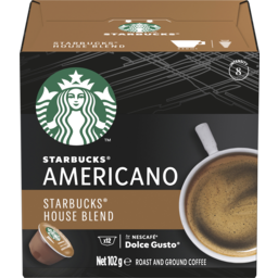 Photo of Starbucks House Blend Instant Coffee Americano 12 Capsules 