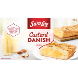 Photo of Sara Lee Custard Danish Pastry 400g