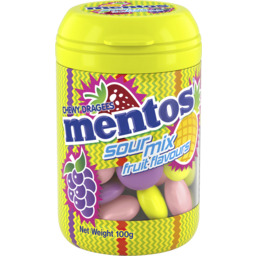 Photo of Mentos Sour Mix Candy Bottle