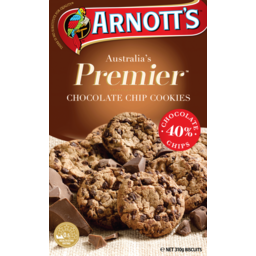 Photo of Arnott's Cookies Premier Chocolate Chip (310g)