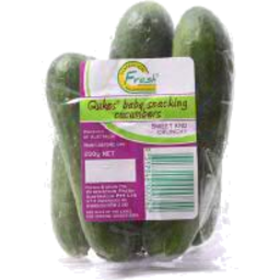 Photo of Qukes Baby Cucumbers 250g