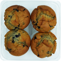 Photo of Blueberry Muffins 4 Pack
