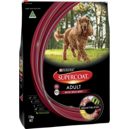Photo of Supercoat Adult Beef Dry Dog Food 7.5kg