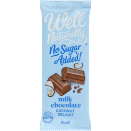 Photo of Well Naturally No Salt Added Milk Chocolate Coconut Delight