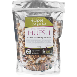 Photo of Ecliose Organics Muesli Nutty Clusters Gluten Free