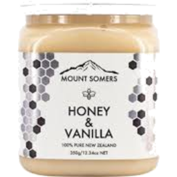 Photo of Mount Somers Honey & Vanilla 350g
