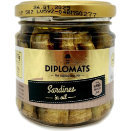 Photo of Diplomats Smoked Sardines Jar