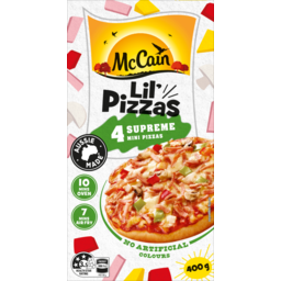 Photo of Mccain Lil' Pizzas Mini Ham & Cheese 4 Pack