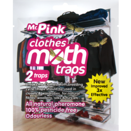 Photo of Mr Pink Pantry Cloth Moth Trap 2 Pack