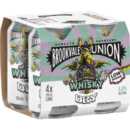 Photo of Brookvale Union Whisky & Dry Can