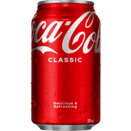 Photo of Coca Cola Classic Soft Drink Can 375ml