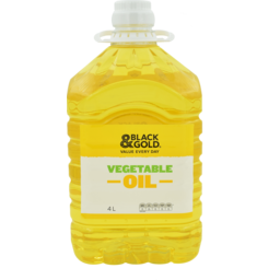Photo of Black & Gold Vegetable Oil 4lt