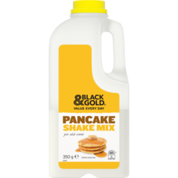 Photo of Black & Gold Pancake Shake Mix