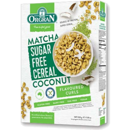 Photo of Orgran Matcha Coconut Sugar Free Cereal 200gm