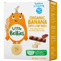 Photo of Baby Bellie Organic Bars Banana Date & Oat 5 Bars 85gm
