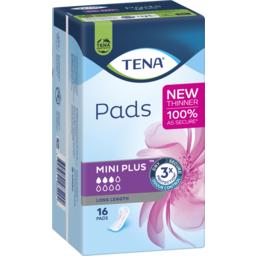 Photo of Tena Pads Mini Plus Long Length 16 Pads 