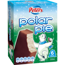 Photo of Peters Polar Pie Ice Creams 6 Pack