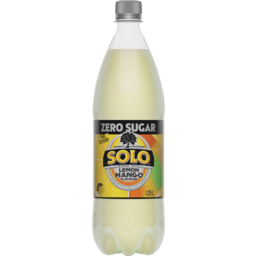 Photo of Solo Zero Sugar Lemon Mango Flavour 1.25l