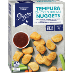 Photo of Steggles Tempura Chicken Breast Nuggets 400gm