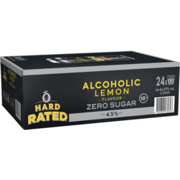 Photo of Hard Rated Alcoholic Lemon Zero Sugar Can