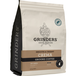Photo of Grinders Coffee Master Roasters Crema 200g