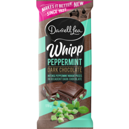 Photo of Darrell Lea Peppermint Whipp Dark Chocolate Block 170g