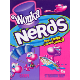 Photo of Wonka Nerds Confectionery Grape Strawberry