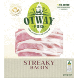 Photo of Otway Pork Streaky Bacon 200gm
