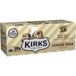 Photo of Kirks Originals Olde Stoney Ginger Beer Multipack Cans Soft Drink