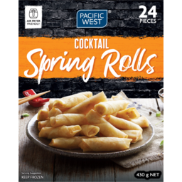 Photo of Pacific West Cocktail Spring Rolls 24 Pack 430g