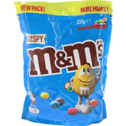 Photo of M&M’S Crispy Milk Chocolate Snack & Share Bag 335g