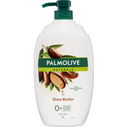 Photo of Palmolive Naturals Body Wash 1l Shea Butter With Moisturising Milk, Soap Free Shower Gel, No Parabens Or Phthalates 1l
