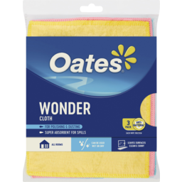 Photo of Oates Wonder Cloth 3pk