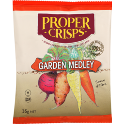 Photo of Proper Crisps Garden Medley Crisps 35g