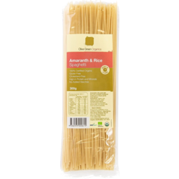Photo of Olive Green Organics Amaranth & Rice Spaghetti