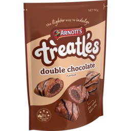 Photo of Arnotts Treatles Double Chocolate Bikkie Bites 90g