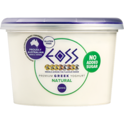 Photo of Eoss Natural Greek Youghurt 500gm