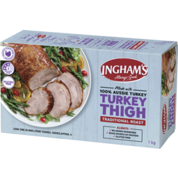 Photo of Ingham's Turkey Thigh Roast With Cranberry And Apple Stuffing 1kg