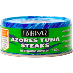 Photo of Fish 4 Ever Azores Tuna Steak in Oragnic Olive Oil 160g