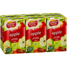 Photo of Golden Circle Fruit Juice Apple 6x200ml