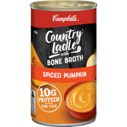 Photo of Campbell's Country Ladle with Bone Broth Spiced Pumpkin Soup