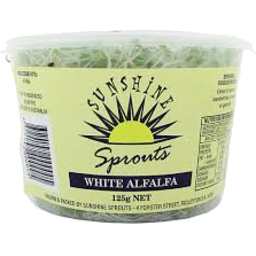 Photo of Alfalfa Sprouts White Tub